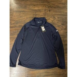 Under Armour Ladies' UA Tech Quarter-Zip, Midnight Navy, X-Small